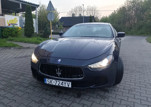 Maserati Ghibli cena 98900 przebieg: 100000, rok produkcji 2014 z Katowice małe 326